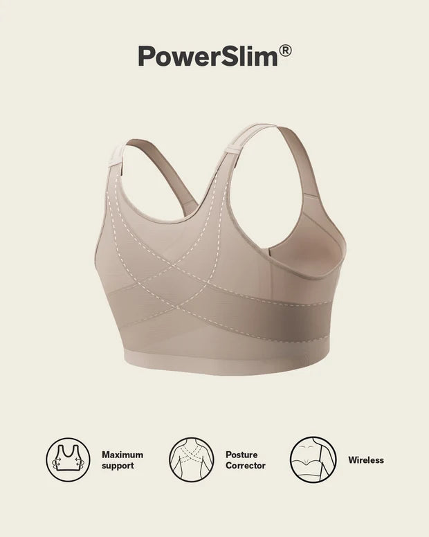 Unlined Wireless Posture Corrector Bra