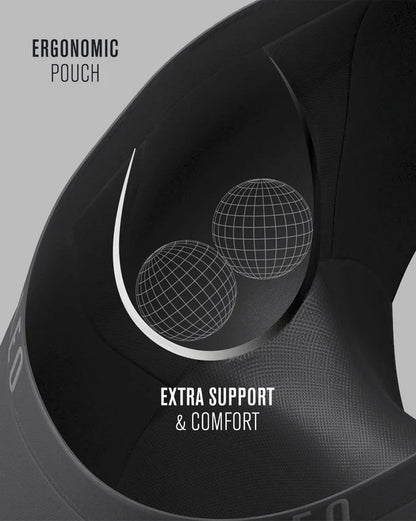 3-Pack Ultra-Light Boxer Briefs with Ergonomic Pouch