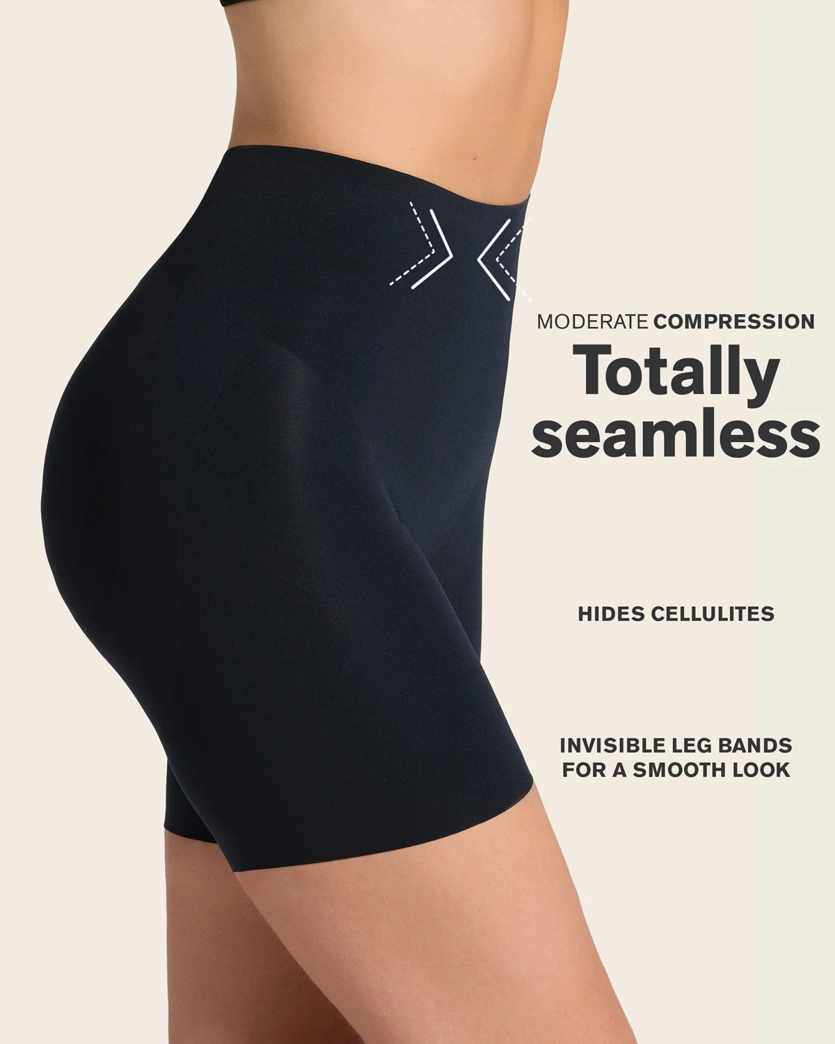 Seamless Butt Lifter Shaper Short