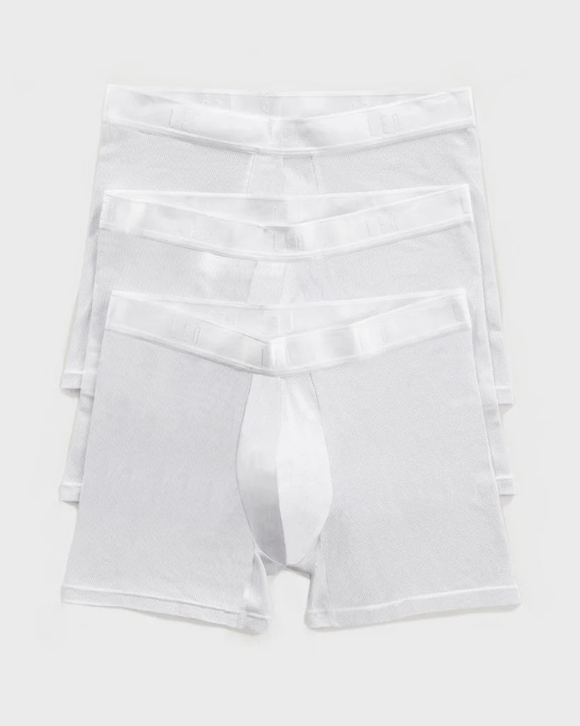 3-Pack Ultra-Light Boxer Briefs with Ergonomic Pouch